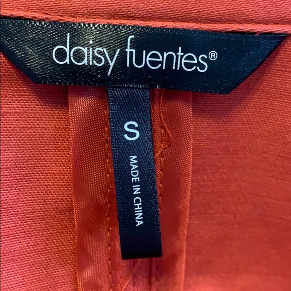 Burnt Orange Dress Coat - Picture 3 of 4